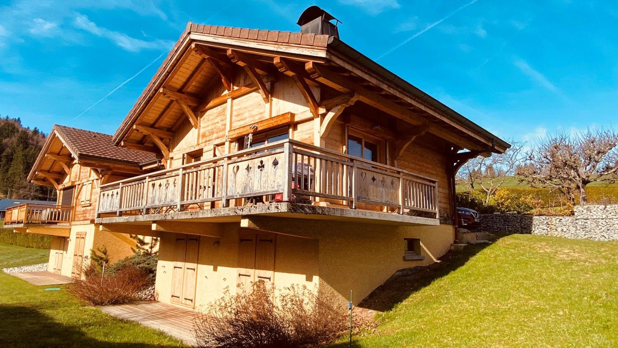 Araches-la-Frasse Le Chalet D'Ulysse מראה חיצוני תמונה